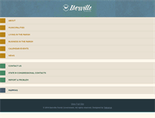 Tablet Screenshot of ibervilleparish.com